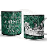 Alice in wonderland Adventure or Tea first mug