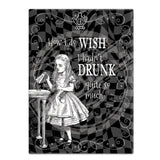 Alice in wonderland drink me fridge magnet