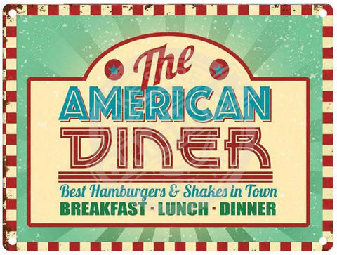 The American DinerBest hamburgers and shakes in town. 