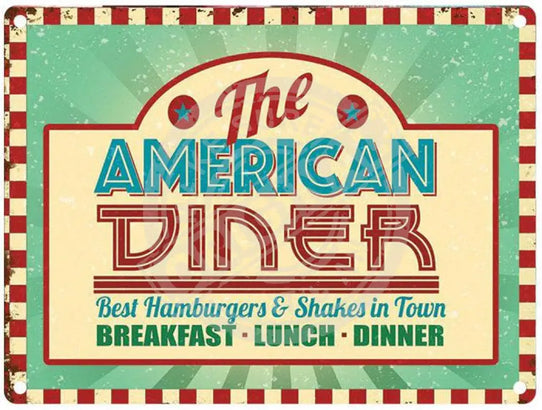 The American DinerBest hamburgers and shakes in town. 