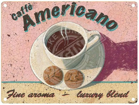 Cafe Americano coffee and biscuits