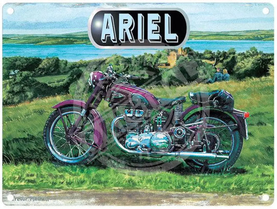 Trevor Mitchell Ariel motocycle