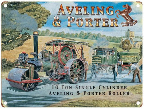 Aveling and Porter steam roller