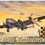 Avro Lancaster bomber metal sign