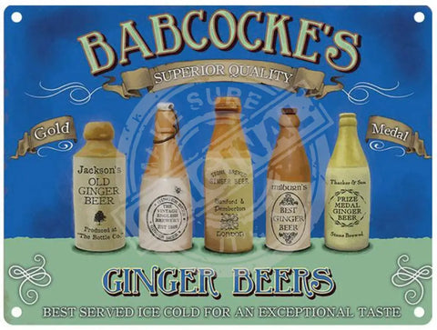 Babcocke's ginger beers