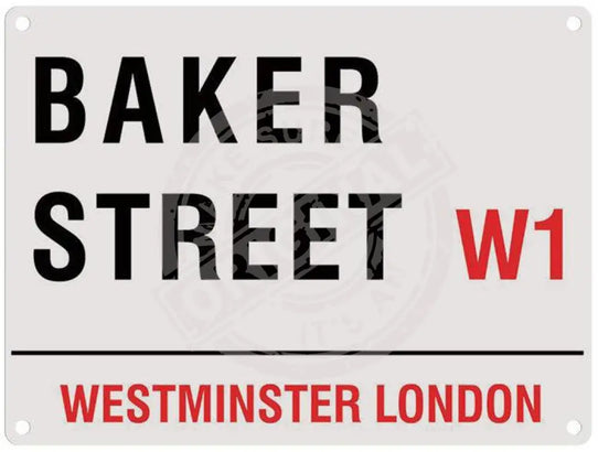 Baker Street W1 street sign