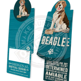 Beagle Magnetic Bookmark Metal Signs