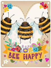 Bee Happy sign