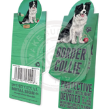 Border Collie Magnetic Bookmark Metal Signs