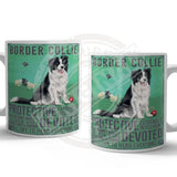 Border Collie Metal Signs