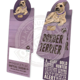 Border Terrier Magnetic Bookmark Metal Signs