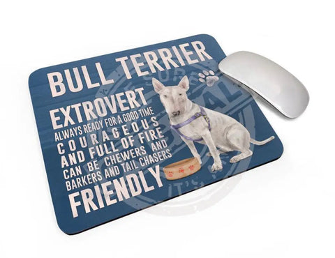 Bull Terrier Dog Mouse Mat