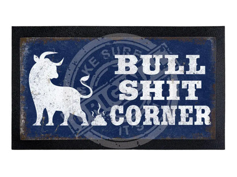 Bullshit Corner Fridge Magnet Metal Signs