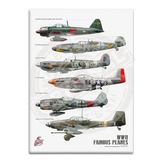 Classic Racing Spirit - Wwii Fighters 001 Fridge Magnet Metal Signs