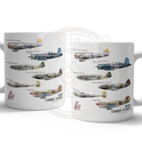 Classic Racing Spirit - Wwii Fighters 002 Mug Metal Signs