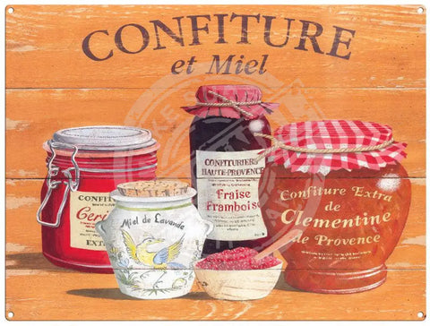 Confiture - Martin Wiscombe Metal Signs