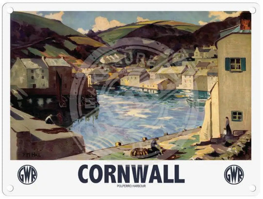 GWR Cornwall harbour scene