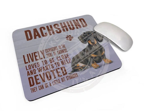 Dachshund Dog Mouse Mat