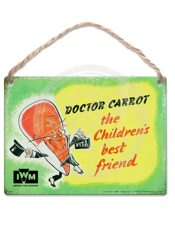 Doctor Carrot the children's best friend fridge magnet