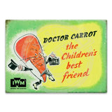 Doctor Carrot the children's best friend fridge magnet