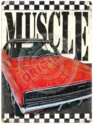 Dodge Muscle Car metal sign