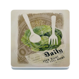 Eat Daily Melamine Coaster Metal Signs