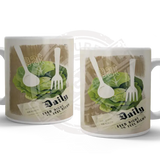 Eat Daily Mug Metal Signs