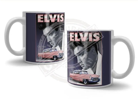 Elvis Pink Cadillac metal sign