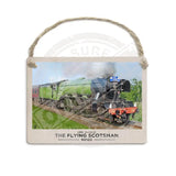 Flying Scotsman Dangler Metal Signs