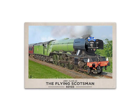 Flying Scotsman Fridge Magnet Metal Signs