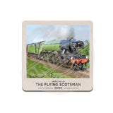 Flying Scotsman Melamine Coaster Metal Signs
