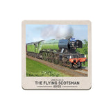 Flying Scotsman Melamine Coaster Metal Signs
