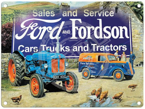 Ford and Fordson Truck and tractor by Trevor Mitchell