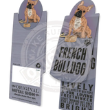 French Bulldog Magnetic Bookmark Metal Signs