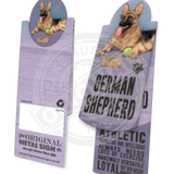 German Shepherd Magnetic Bookmark Metal Signs