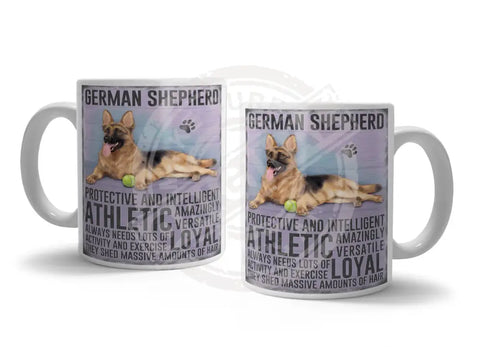 German Shepherd Metal Signs