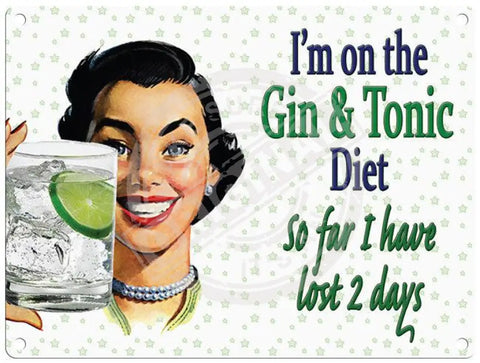 I'm on the Gin & Tonic Diet. So far i have lost 2 days.