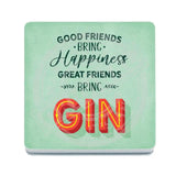 Great friends bring melamine coaster