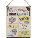 Grow them in your winter garden metal dangler