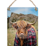 HIGHLAND CREW - Arthurs Seat Dangler Metal Signs