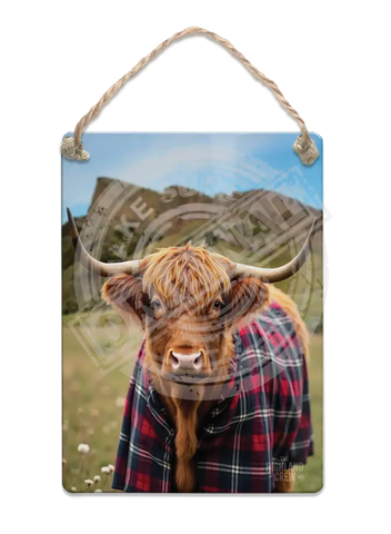 HIGHLAND CREW - Arthurs Seat Fridge Magnet Metal Signs