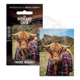 HIGHLAND CREW - Arthurs Seat Fridge Magnet Metal Signs