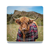 HIGHLAND CREW - Arthurs Seat Melamine Coaster Metal Signs