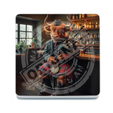 HIGHLAND CREW - Bagpipes Melamine Coaster Metal Signs