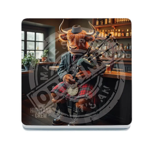 Highland Crew - Bagpipes Metal Signs