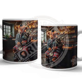 HIGHLAND CREW - Bagpipes Mug Metal Signs