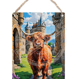 HIGHLAND CREW - Castle Path Dangler Metal Signs