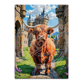 HIGHLAND CREW - Castle Path Fridge Magnet Metal Signs