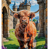 HIGHLAND CREW - Castle Path Mini Metal Sign 15cm x 20cm Metal Signs