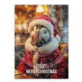 HIGHLAND CREW - Christmas Puffin Fridge Magnet Metal Signs